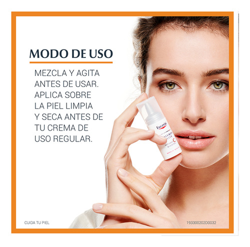 Reforço de vitamina C com preenchimento de hialurão Eucerin X 8 ml Tipo de pele normal