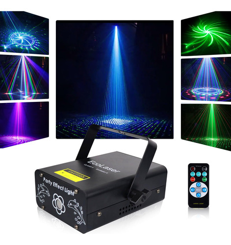 Ecolaser Luces Laser Para Dj Para Fiesta, Luces Activadas Po