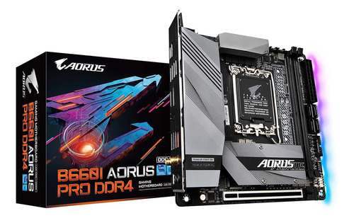 Gigabyte B660i Aorus Pro Ddr4 (b660/ Intel/lga 1700/ Mini-it