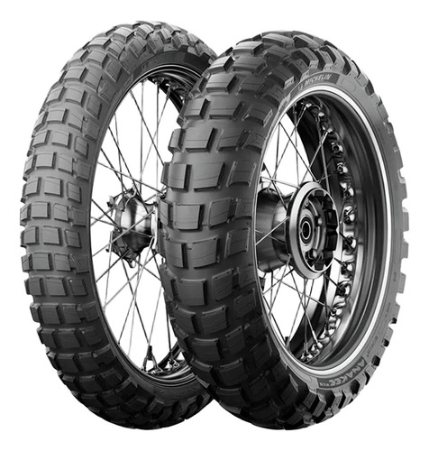 Kit Pneu Michelin 120/70r19 + 150/70r17 M/c 69r Anakee Wind