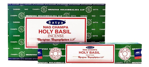 Incienso Nag Champa Holy Basil 12 Cajitas  