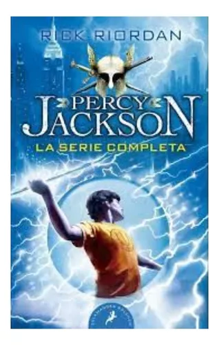 Saga Completa Percy Jackson (5 libros), de Rick Riordan. Editorial  SALAMANDRA BOLSILLO, tapa blanda en español