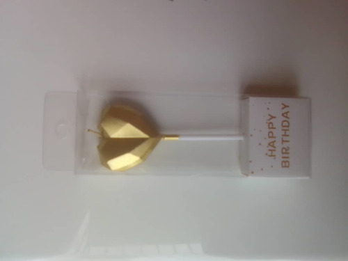 Imagen 2 de 4 de Velas Metalizadas En 3d