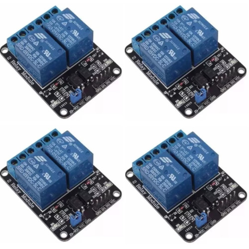 Imagem 8 de 8 de 3 Módulo Relé 2 Canais 5 V - P/ Arduino Nodemcu Raspberry