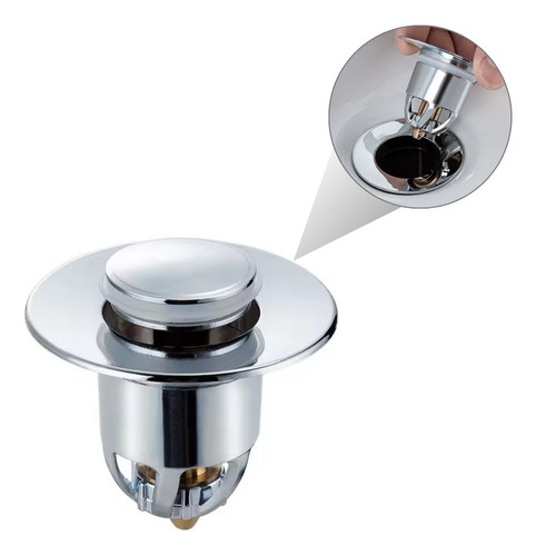 Tapón Núcleo Rebote Cobre Ducha Fregadero Lavabo Lavamano