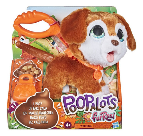 Muñeco Furreal Poopalots Grandes Paseos Perrito Y Gatito +4 Color Perro