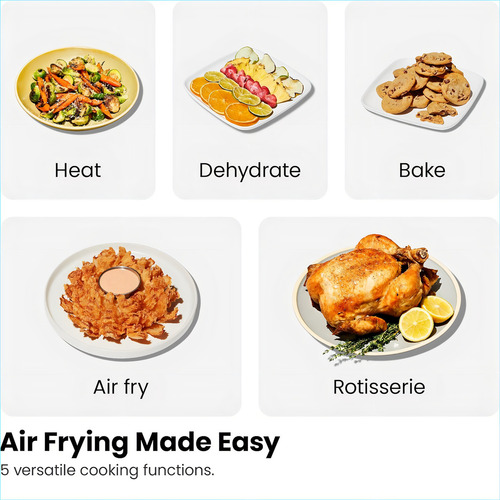 Chefman Freidora De Aire Digital Multifuncional De 11 L Colo
