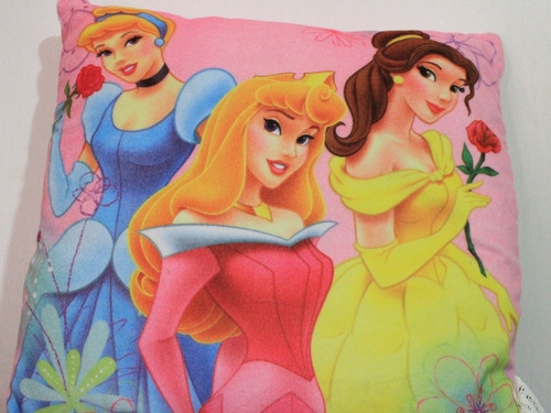Cojin Almohada Importado Original Disney Princesas 100%pol