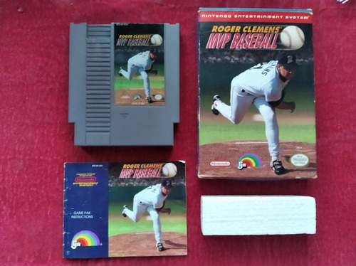 Roger Clemens Baseball (nintendo Americano Nes ) 20v \(^o^)/