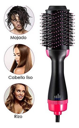 Cepillo/secadora Aire Caliente Para Cabello