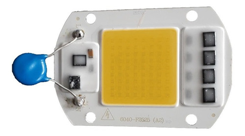 Imagen 2 de 2 de Chip Led Cob 50w 220v Directo Driver Inc. Blanco Cálido