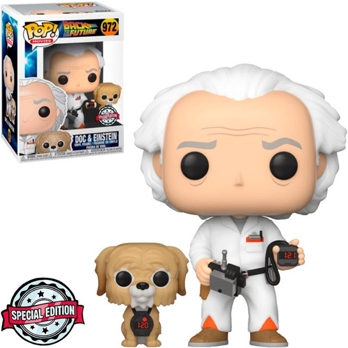 Funko Pop! #965 + #972 Back To The Future Marty Mc Fly + Doc