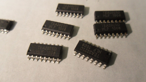 Circuito Integrado Amplificador De Audio Stereo Tea2025d