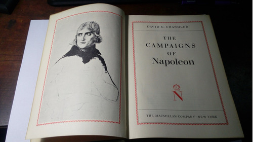 Libro  The Campaigns  Of Napoleon         David Chandler 