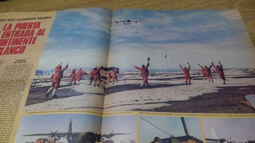 Revista Clarin N° Base Antartida Marambio Octubre 1980