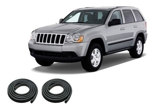 Jeep Grand Cherokee 2006 / 2011 Burletes De Puertas Traseras