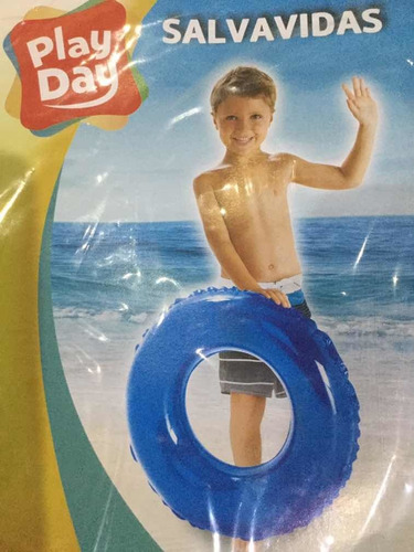 Salvavidas Infantil Neon 51 Cm Playday Alberca. Dona