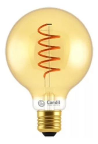 Lámpara Filamento Gold Led 5 Watts Pera Chica E27 Candil Color de la luz Blanco cálido