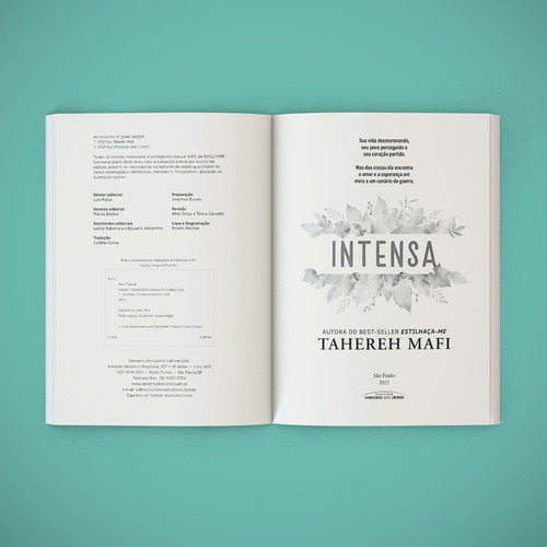 Intensa: Não Aplica, De Tahereh Mafi. Série Não Aplica, Vol. Não Aplica. Editora Universo Dos Livros, Edição Não Aplica Em Português, 2021