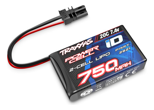 Batería Lipo Traxxas  7.4v 750mah 2s 20c Para  Trx-4m