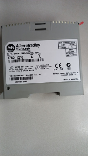 Módulo Clp Allen Bradley 1762-iq16 (Usado)
