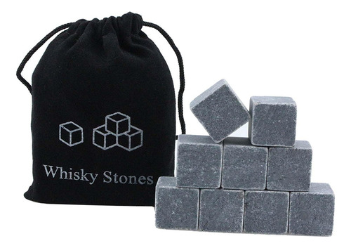9x Piedras For Whisky, Cubitos De Hielo Reutilizables,