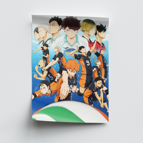 Impresión Foto - Poster Haikyuu 60 X 90 Cm 