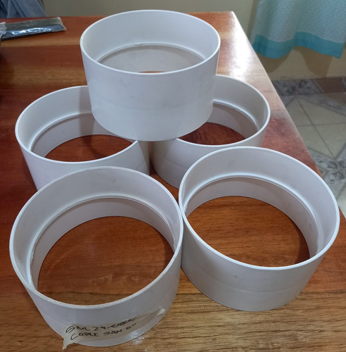 Cople Pvc 6'' Cementar Sanitario, Lasco 5 Piezas