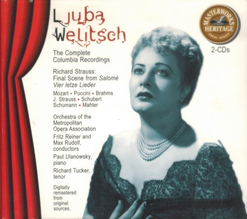 Ljuba Welitsch - Arias De Operas  - 2 Cds