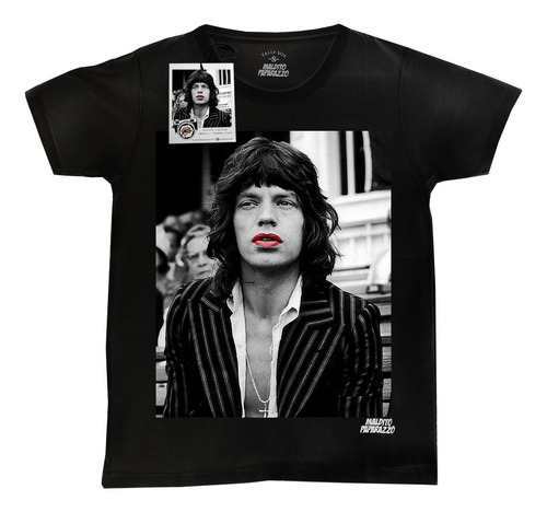 Mick Jagger Rolling Stones  - Remera 100% Algodón