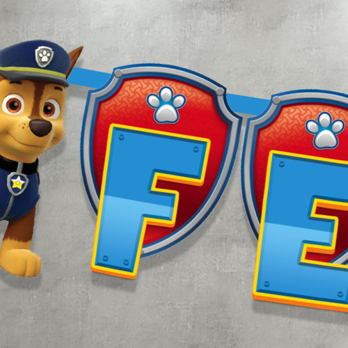 Banner Feliz Cumple P A W Patrol