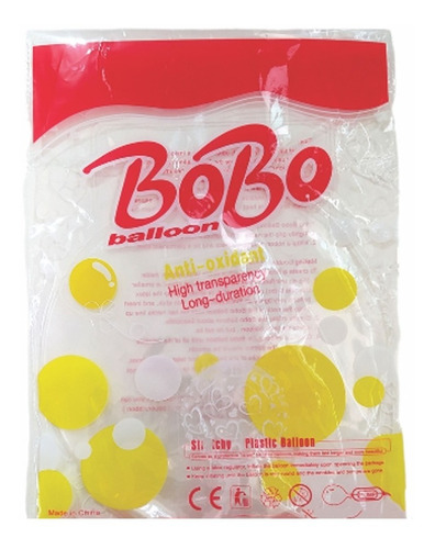 Balão Bolha Transparente 18 Pol Pacote Com 50 Und (bubble)