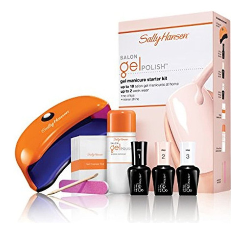 Sally Hansen Salon Pro Gel Starter Kit, Shell Bailamos