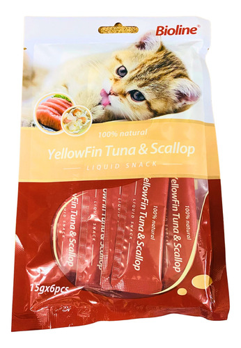 Snack Gato Vieira Y Atun 15gr 