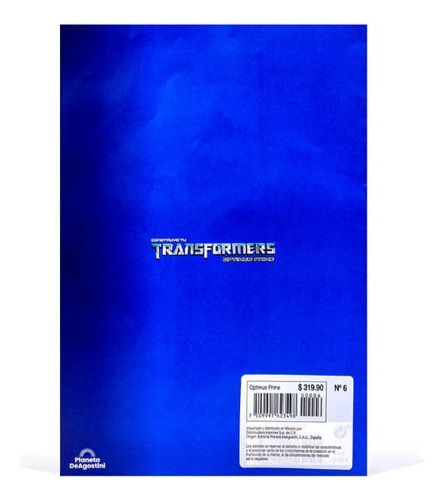 Construye Tu Transformers #6 Planeta Deagostini