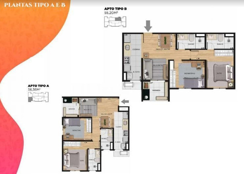 Imagem 14 de 15 de Apartamento Padrão À Venda Em Hortolândia/sp - 361