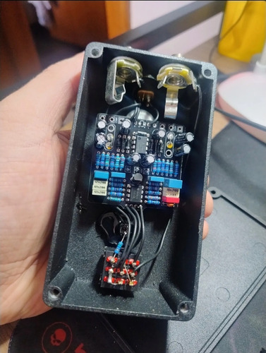 Pedal Collateral Fx Fortin Grind Clone Preto (Usado)
