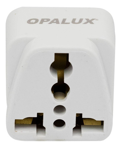 Adaptador Enchufe Con Toma Tierra Op-603-f Opalux