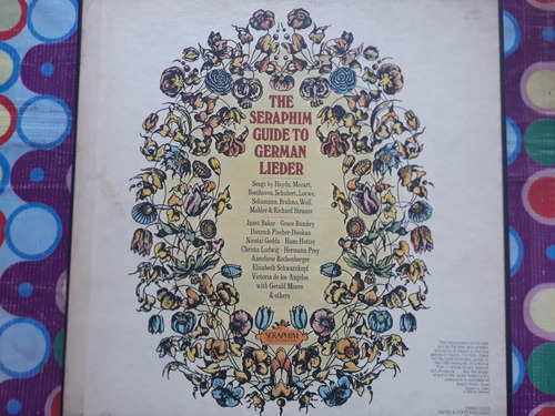 The Seraphim Guide To German Lieder Lp Album 3 Discos 