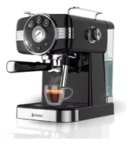 Comprar Cafetera Vintage Espresso Acero Inoxidable 1.5 L Espumador Negro