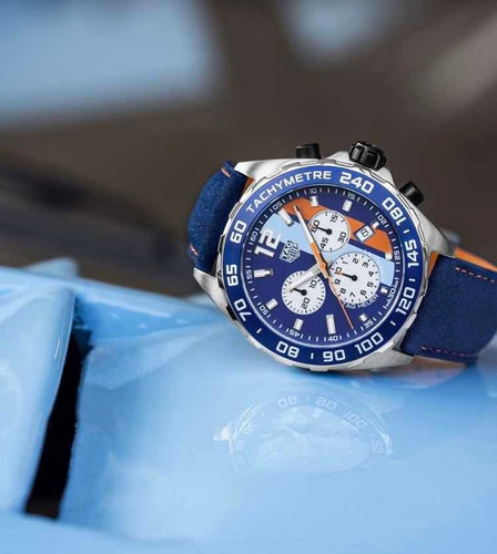 Tag Heuer Fórmula 1 Gulf Edição Limitada