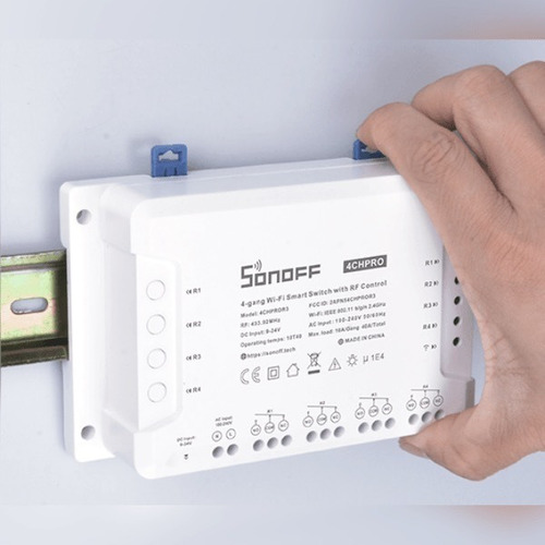 Imagen 5 de 7 de Sonoff 4ch Pro R3 4 Canales Pulso- Contacto Seco - Wifi Rele