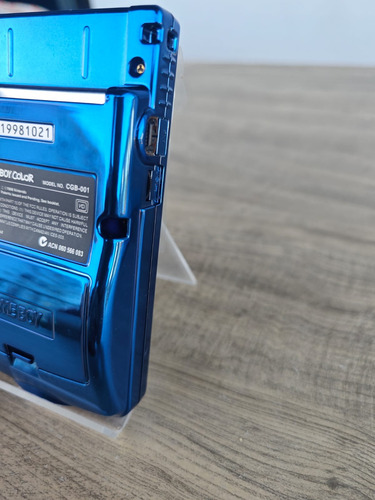 Gameboy Color - Ips V2 Azul Metalico Azul (Usado)