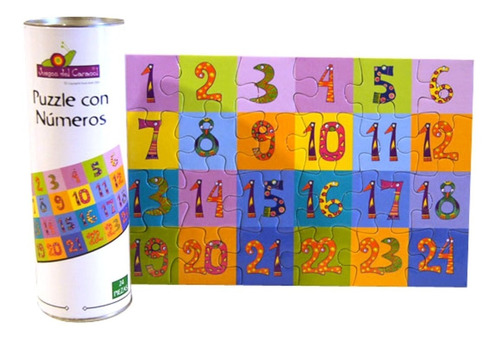 Puzzle Rompecabezas 24 Piezas Modelo Casas Didáctico Niños 