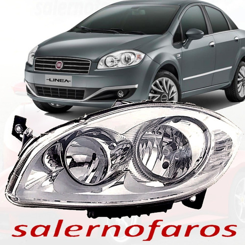 Imagen 3 de 7 de Optica Fiat Linea 2009 2010 2011 2012 2013 2014 Izq
