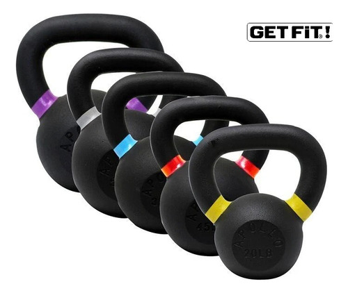 Pesa Rusa 20kg Kettlebell Fundición Mancuerna Cross Get Fit