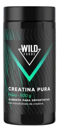 Wild Foods Creatina Monohidrato En Polvo 500g Andina Grains