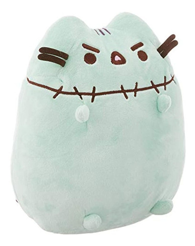 Gund Pusheen Zombie - Peluche De Gato De Halloween, Color Ve