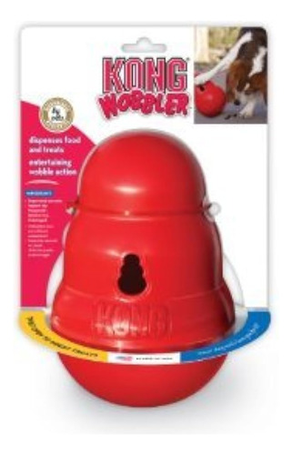 Kong Wobbler Toy Feeder Treat & Food Dispenser Dog & Puppy P