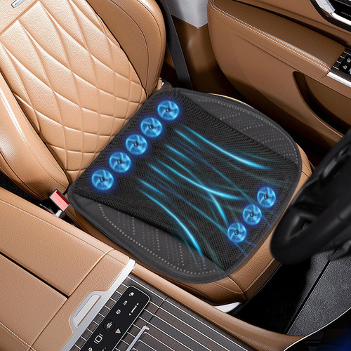 Cojín Refrescante Para Asiento De Auto Con Ventilador